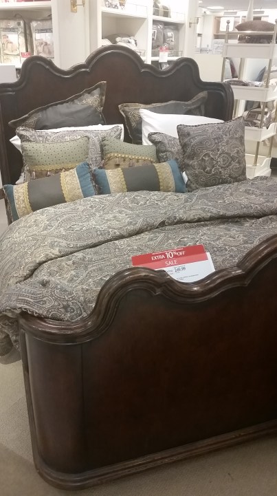 I fell in love with this bed frame!